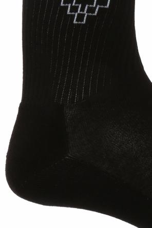 Cotton socks with an embroidered pattern, zdjęcie 2 Cotton socks with an embroidered pattern od Marcelo Burlon